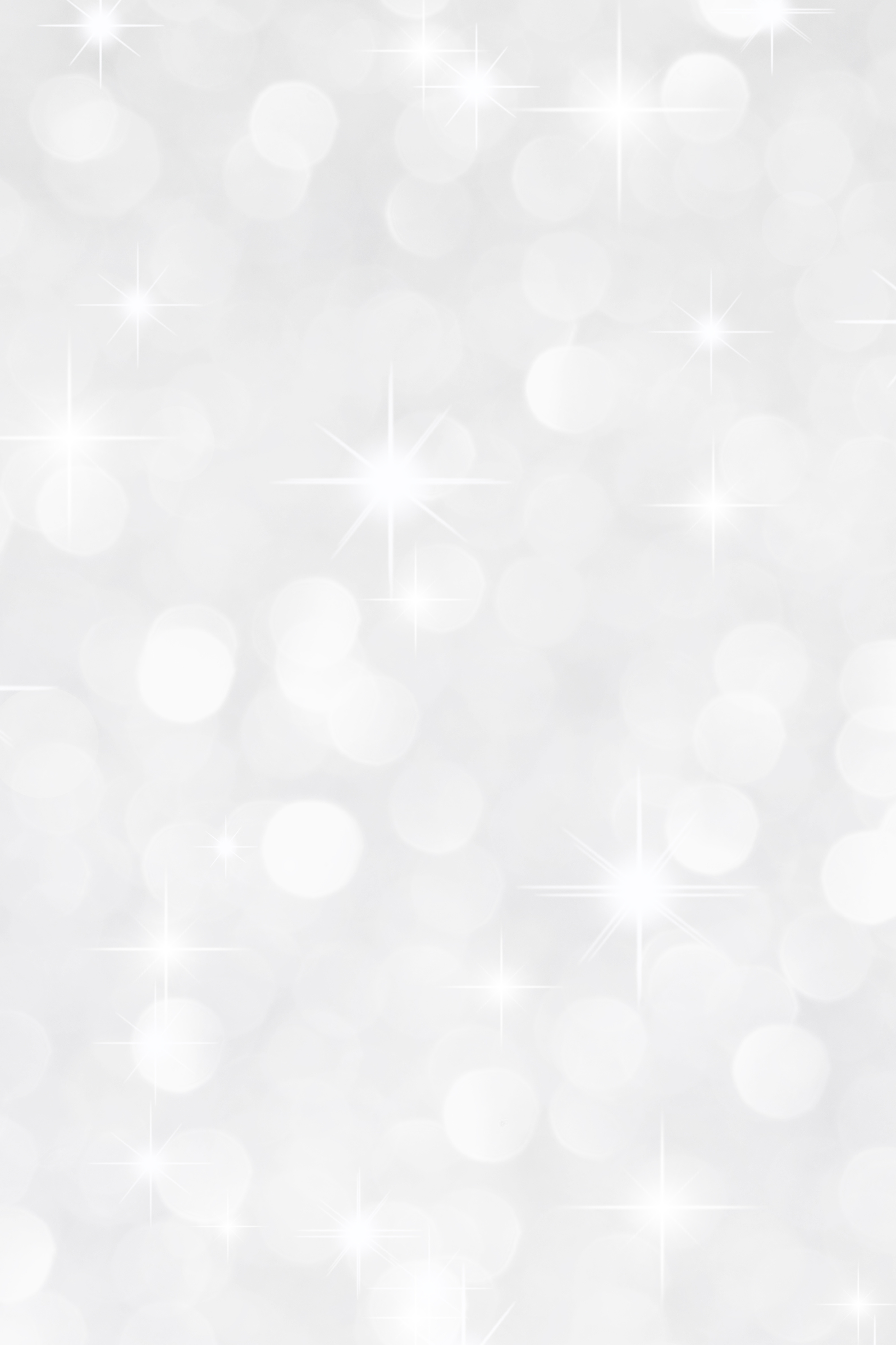 Glittering White Bokeh Lights Abstract Background